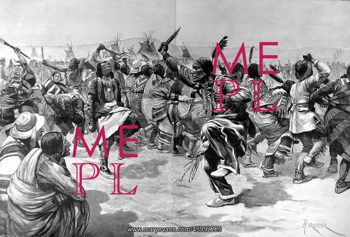 : American Indians. The Ghost Dance of the Sioux Indians : American Indians. The Ghost Dance of the Sioux Indians