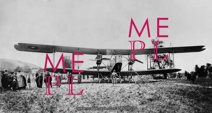  : American Langley night bombing airplane displayed