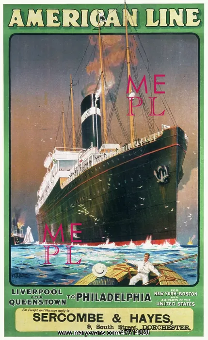 : American Line poster : American Line poster