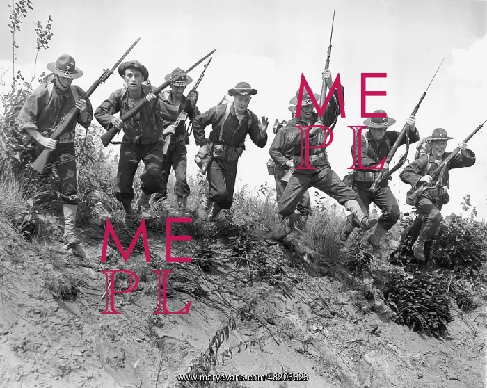 : American National Guardsmen on exercises, 1939 : American National Guardsmen on exercises, 1939