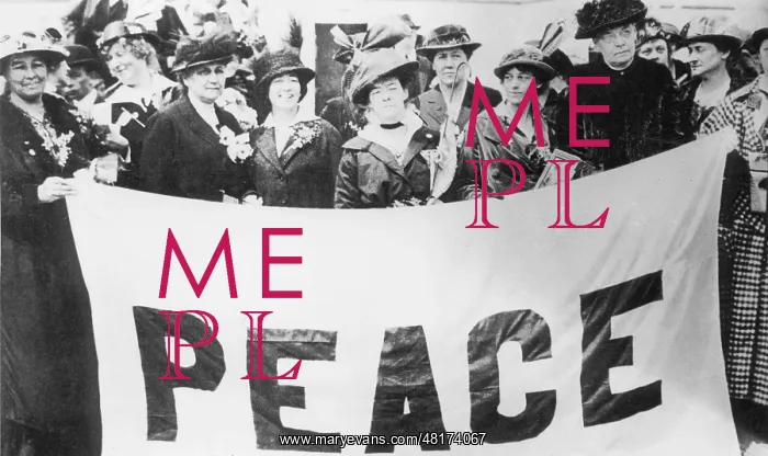 : American peace demonstration, 1915 : American peace demonstration, 1915
