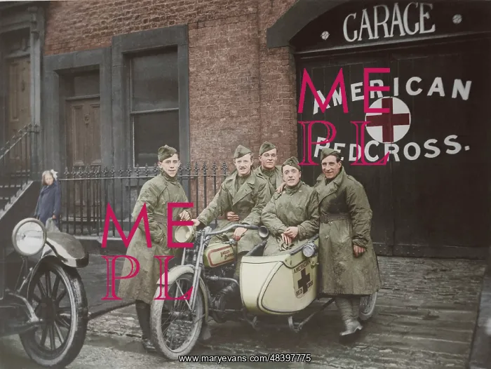 : American Red Cross unit in Great Britain : American Red Cross unit in Great Britain