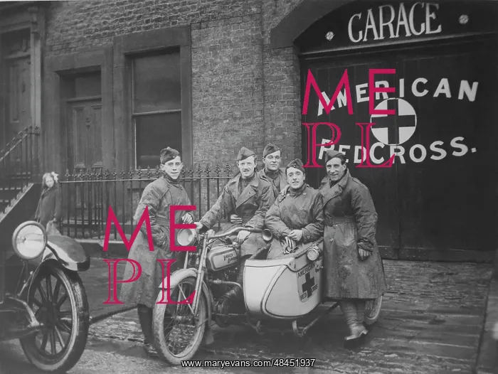 : American Red Cross unit in Great Britain : American Red Cross unit in Great Britain