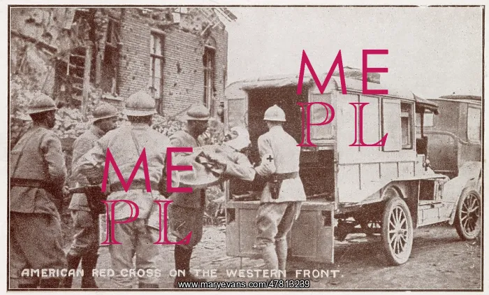 : American Red Cross on Western Front, WW1 : American Red Cross on Western Front, WW1