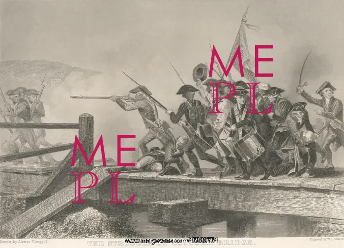  : American Revolution, Battle of Concord Bridge