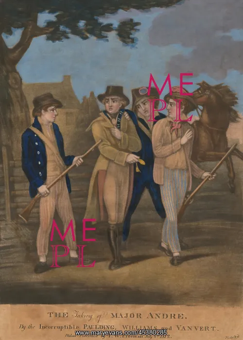  : American Revolution. Capture of John Andrew