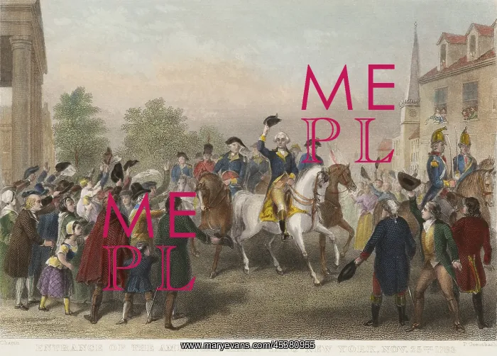 : American Revolution. Evacuation Day and Washingtons : American Revolution. Evacuation Day and Washingtons