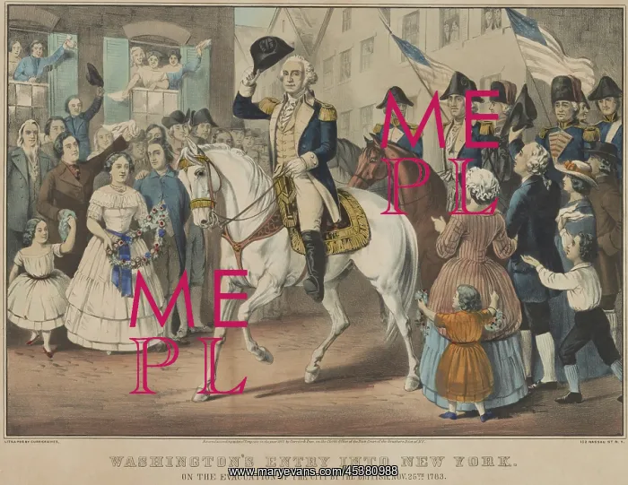 : American Revolution. Evacuation Day and Washingtons : American Revolution. Evacuation Day and Washingtons