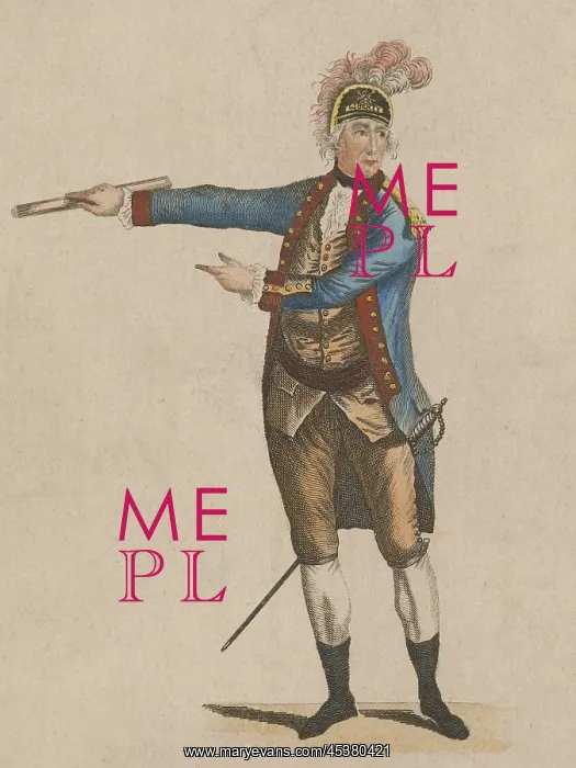 : American Revolution. Figures and uniform of : American Revolution. Figures and uniform of