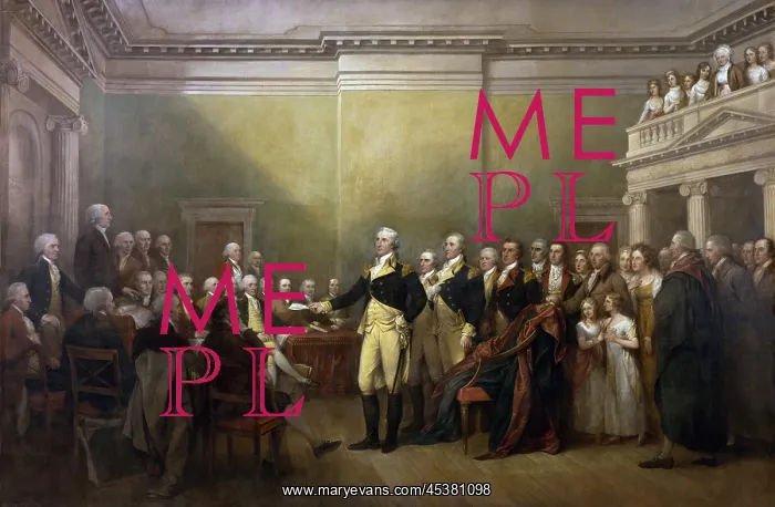  : American Revolution. General George Washington