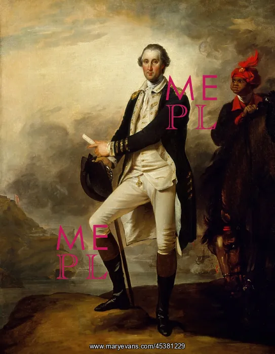  : American Revolution. George Washington, by