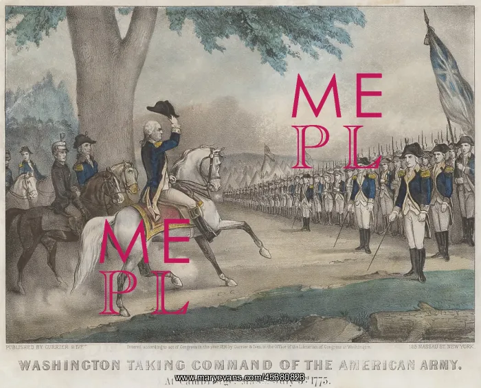 : American Revolution. George Washington taking : American Revolution. George Washington taking