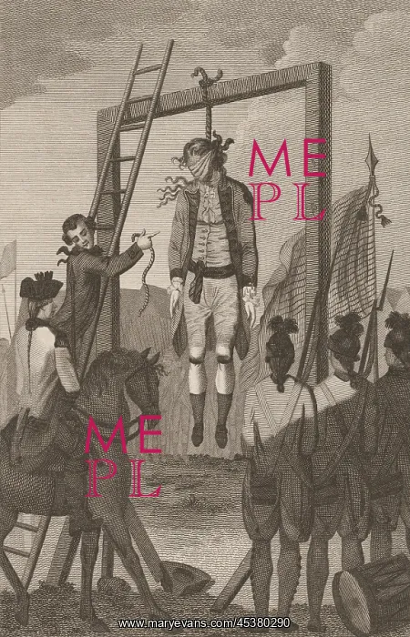 : American Revolution. Public hanging of British : American Revolution. Public hanging of British