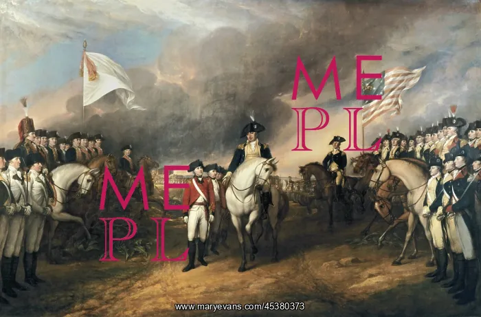 : American Revolution. Surrender British army : American Revolution. Surrender British army