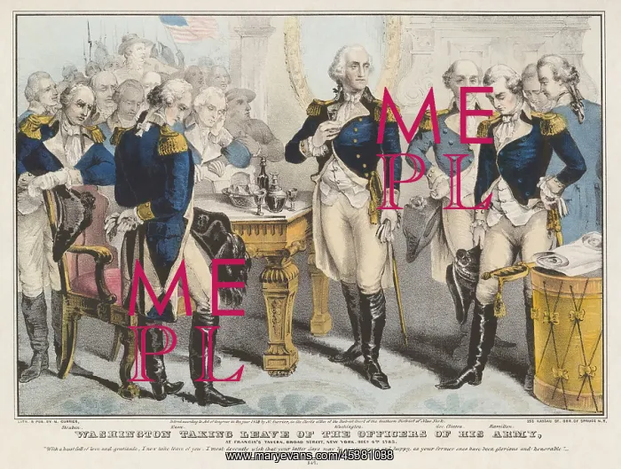 : American Revolution. Washington taking leave : American Revolution. Washington taking leave