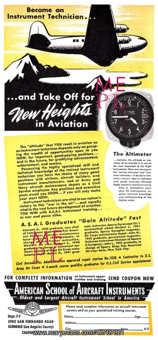 : American School Of Aircraft Instruments : American School Of Aircraft Instruments
