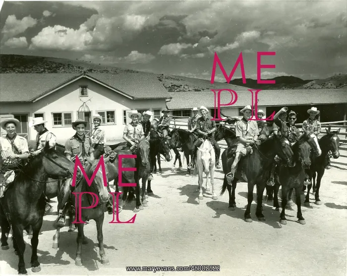 : American Scouts on horseback : American Scouts on horseback