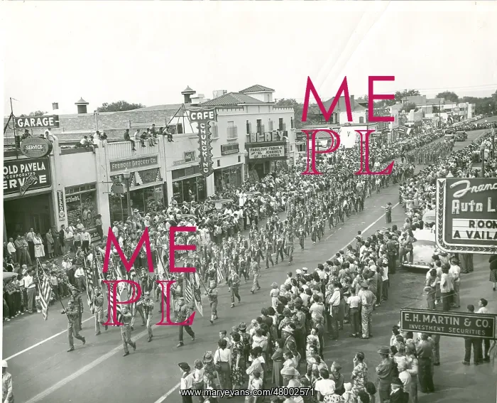 : American Scouts on parade : American Scouts on parade