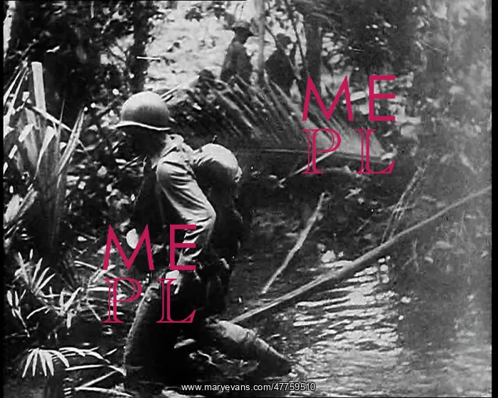 : An American Soldier Trudging Through the Jungle : An American Soldier Trudging Through the Jungle