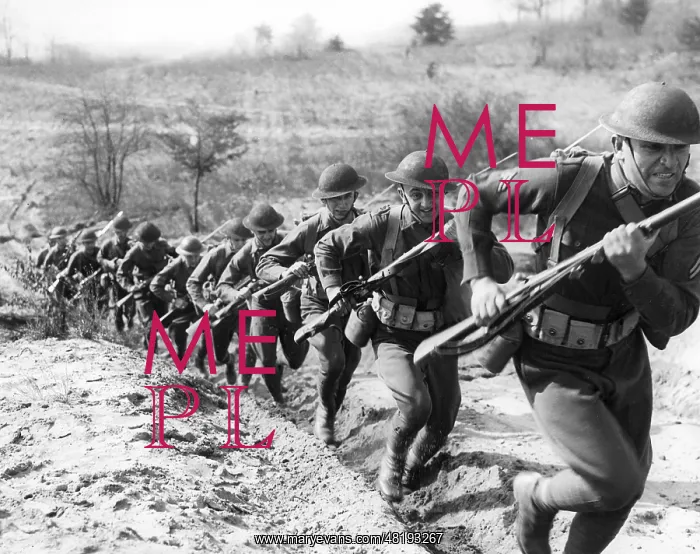 : American soldiers on maneuvers, 1938 : American soldiers on maneuvers, 1938