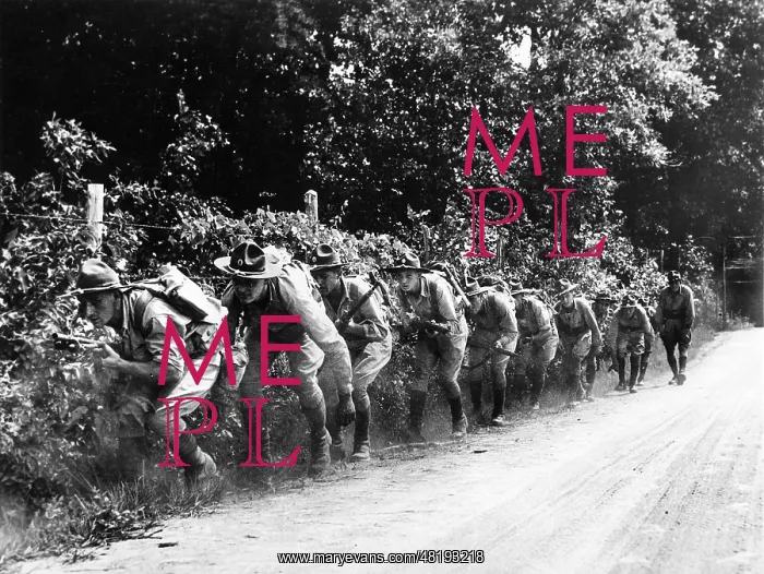 : American soldiers during maneuvers, 1939 : American soldiers during maneuvers, 1939