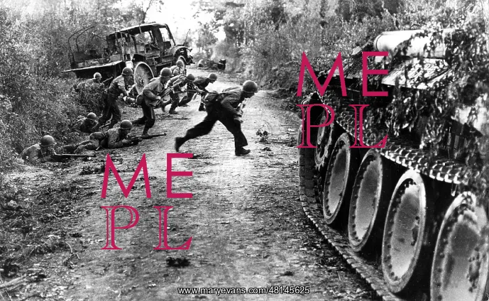  : American soldiers in the Normandy, 1944