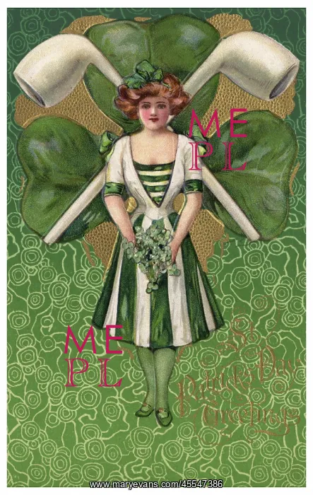 : American St Patrick's Day Card : American St Patrick's Day Card