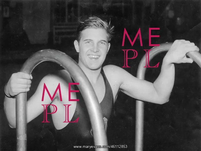 : The American swimmer Adolph Kiefer at : The American swimmer Adolph Kiefer at