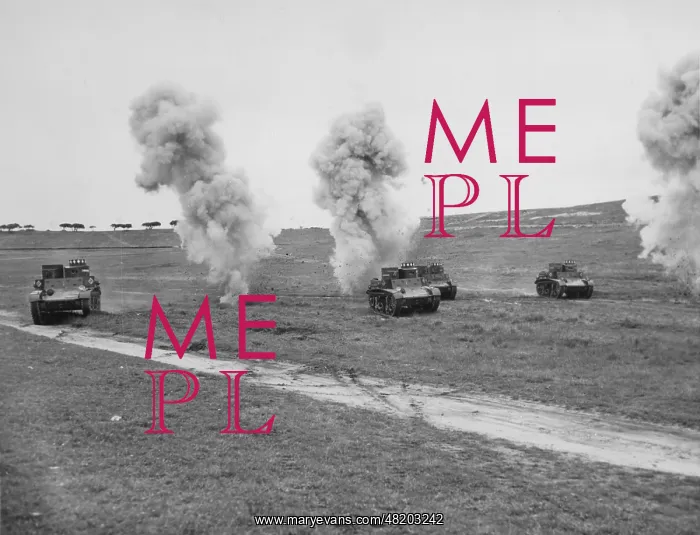 : American tanks on maneuvers, 1940 : American tanks on maneuvers, 1940