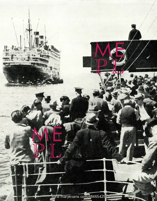 : Americans in Britain return home, WW2 : Americans in Britain return home, WW2