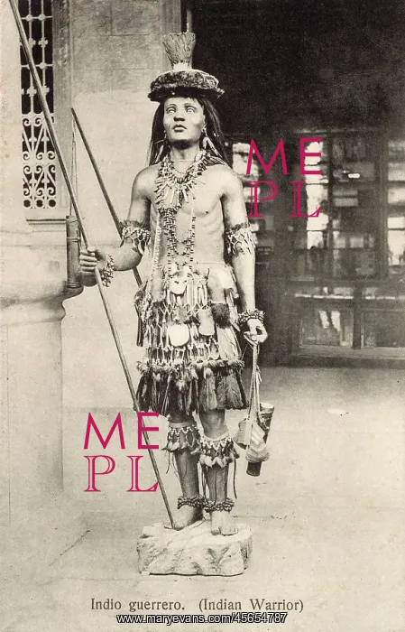 : Amerindian warrior of indeterminant home : Amerindian warrior of indeterminant home