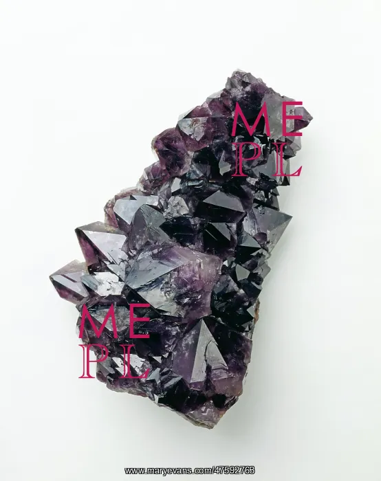  : Amethyst is the purple variety of quartz and is a popular gemstone