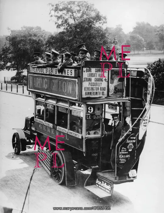  : Ammunition Bus, First World War