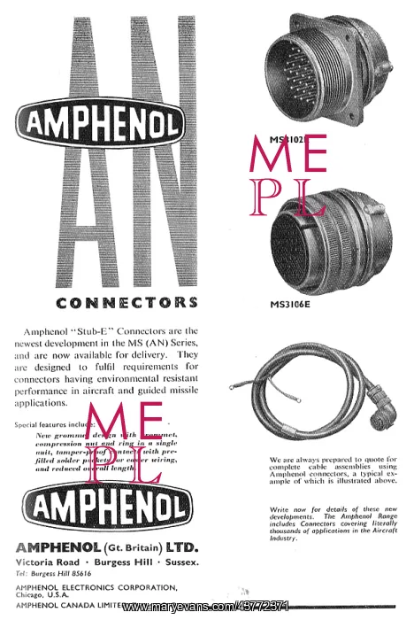 : Amphenol Electrical Connectors : Amphenol Electrical Connectors
