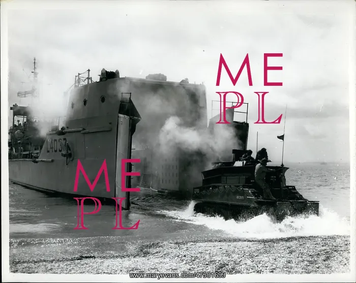 : Amphibious demonstration at Eastney, UK : Amphibious demonstration at Eastney, UK