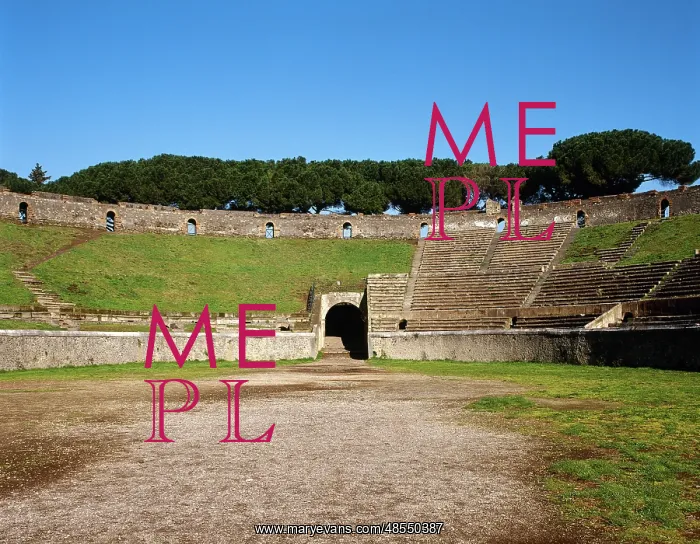 : Amphitheater. Pompeii. Italy : Amphitheater. Pompeii. Italy