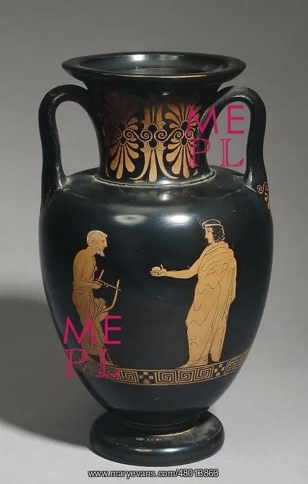  : Amphora with red figures
