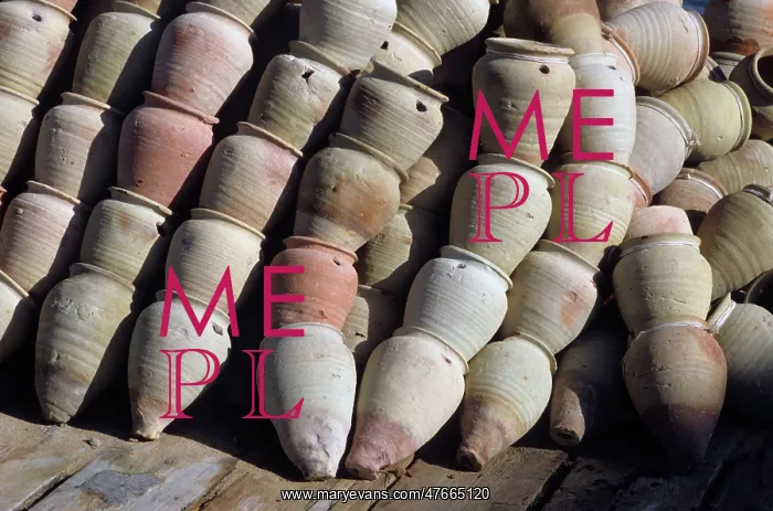: Amphorae pots, Djerba, Tunisia : Amphorae pots, Djerba, Tunisia