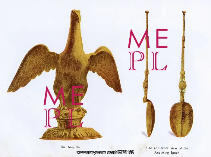 : The Ampulla and Annointing Spoon - Crown Jewels : The Ampulla and Annointing Spoon - Crown Jewels