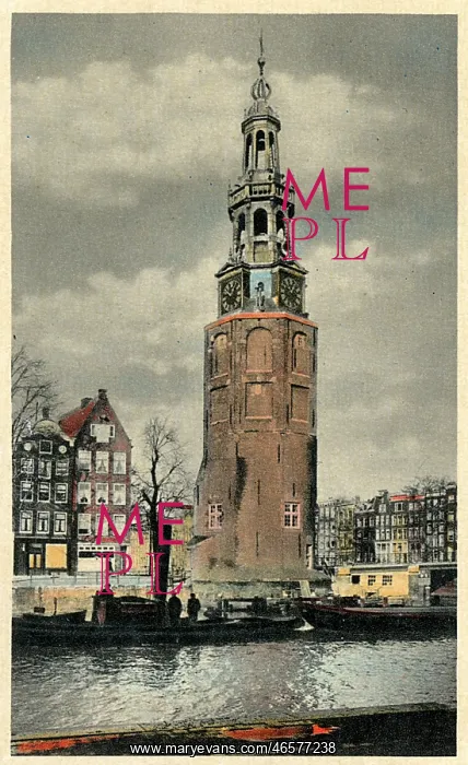 : Amsterdam, Montelbaanstoren, The Netherlands : Amsterdam, Montelbaanstoren, The Netherlands