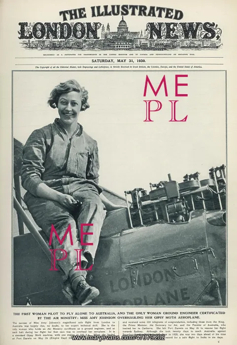 : Amy Johnson 1930 : Amy Johnson 1930