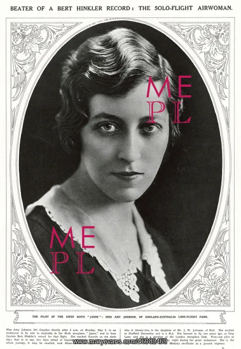 : Amy Johnson : Amy Johnson