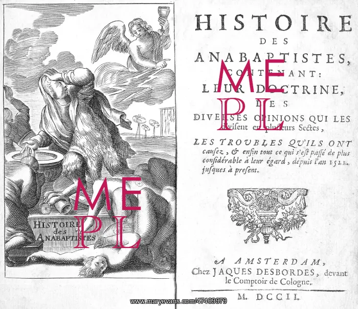 : ANABAPTISTS ALLEGORY : ANABAPTISTS ALLEGORY