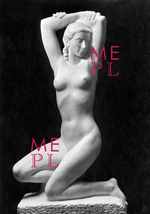 : Anadyomene statue in the House of German Art : Anadyomene statue in the House of German Art