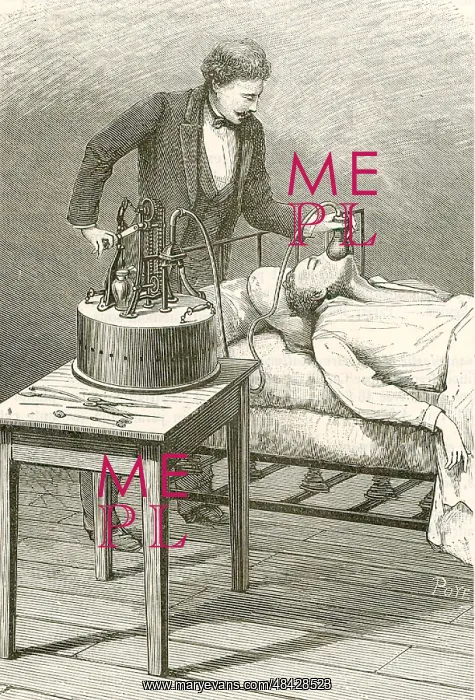  : Anaesthetist administering chloroform using apparatus