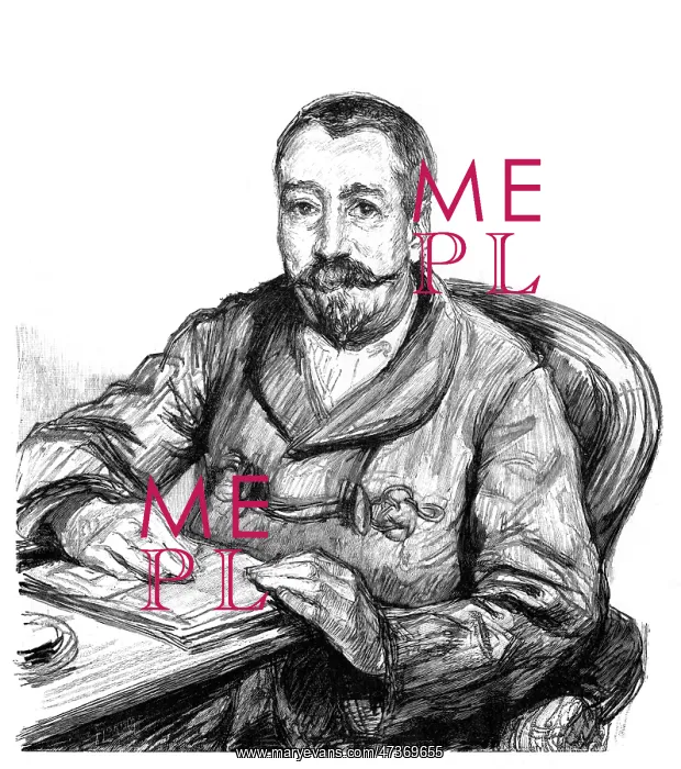 : ANATOLE FRANCE SEATED : ANATOLE FRANCE SEATED