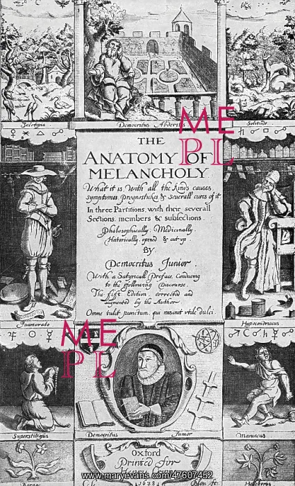 : The Anatomy of Melancholy : The Anatomy of Melancholy