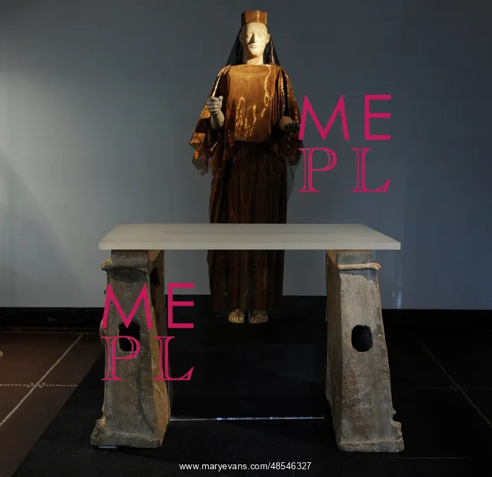 : Ancient Art. Mediterranean area. Altar and goddess. Ny Carls : Ancient Art. Mediterranean area. Altar and goddess. Ny Carls