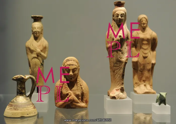 : Ancient Art. Mediterranean. Sanctuary. Images of terracotta : Ancient Art. Mediterranean. Sanctuary. Images of terracotta
