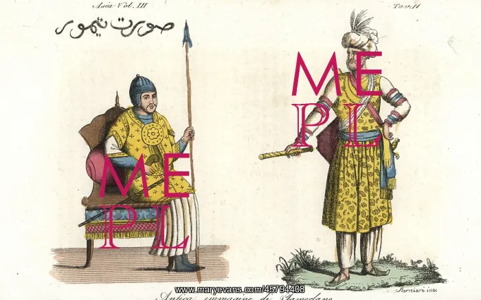 : Ancient depictions of Tamerlane or Timur : Ancient depictions of Tamerlane or Timur